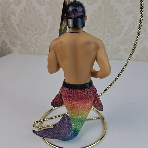 Rehoboth Merman December Diamonds Christmas Holiday Ornament - Picture 3 of 7